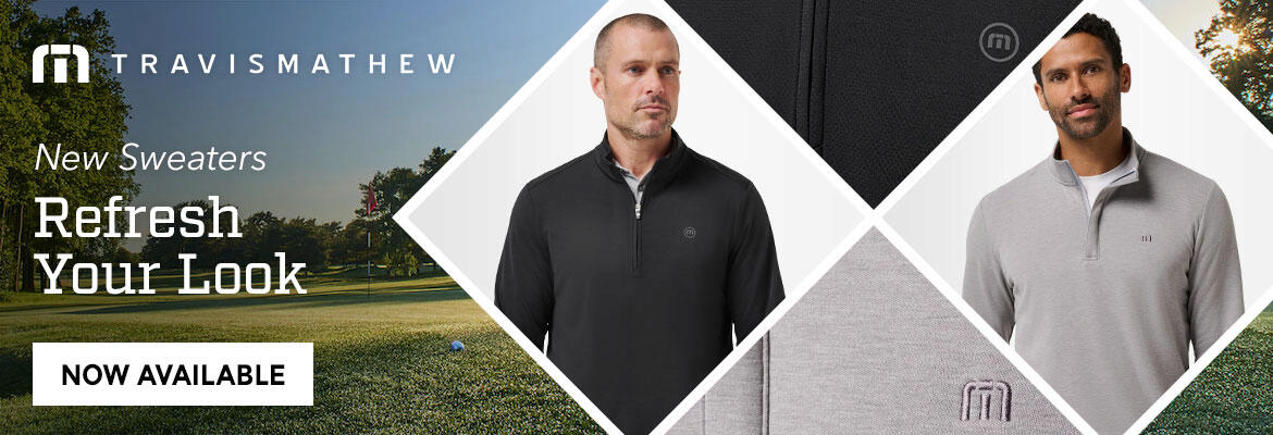 TravisMathew Golf Sweaters