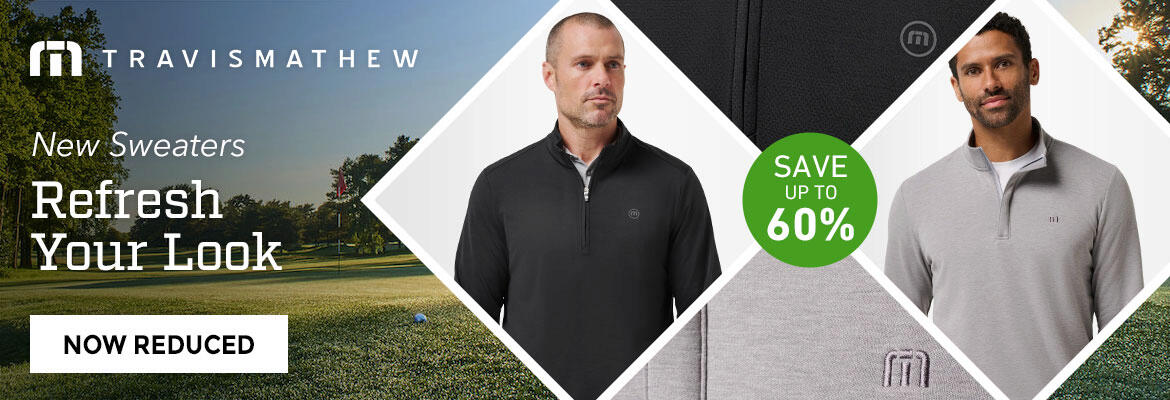 TravisMathew Golf Sweaters