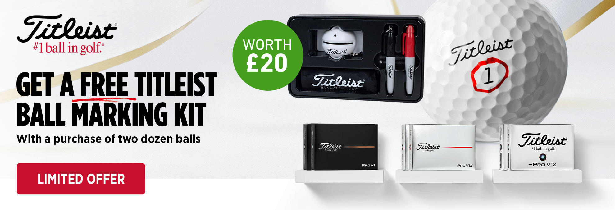 Titleist Pro V1 Ball Offer