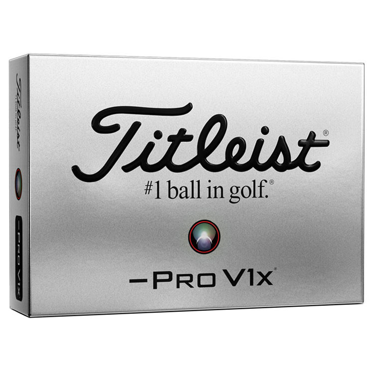 Titleist Pro V1x Left Dash Golf Balls White