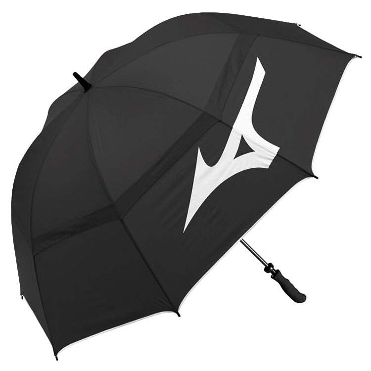 Mizuno Tour Twin Canopy Golf Umbrella Black UMB19P09