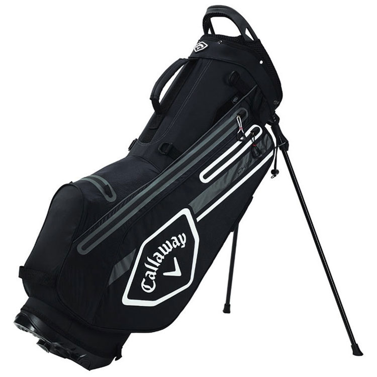 Callaway 2022 Chev Dry Golf Stand Bag Black/Charcoal/White 5121001