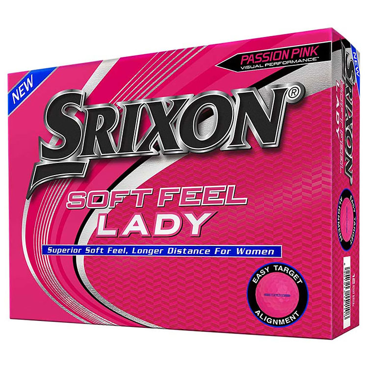 Srixon Ladies Soft Feel Golf Balls Pink