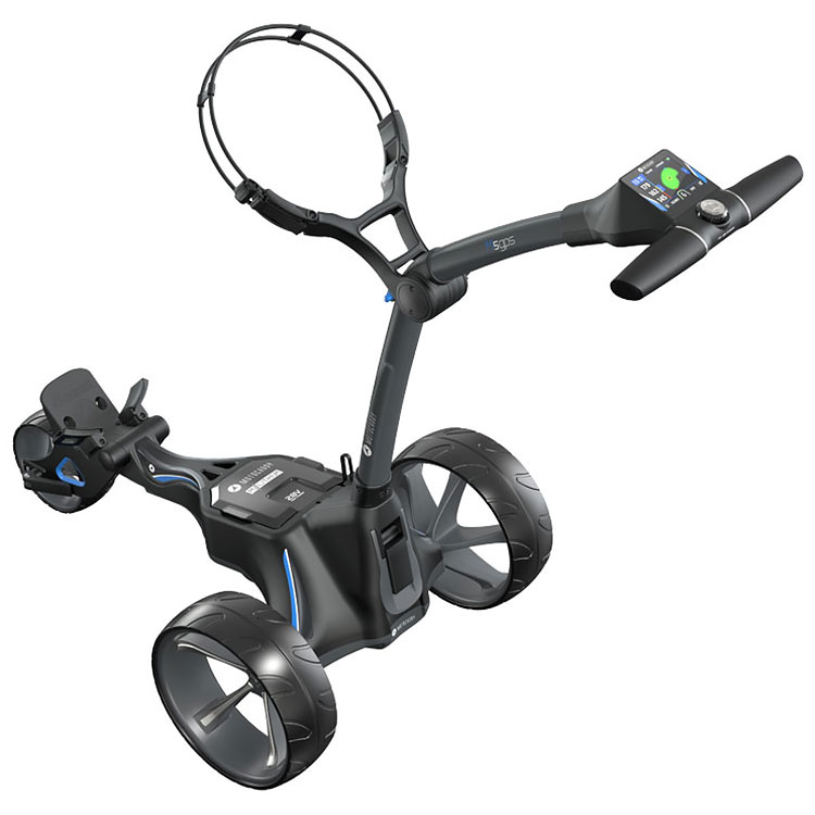 Motocaddy M5 GPS Electric Golf Trolley Extended Lithium Battery