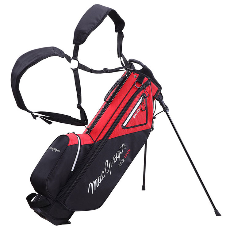 MacGregor Mac 4.0 Sunday Golf Stand Bag Black/Red