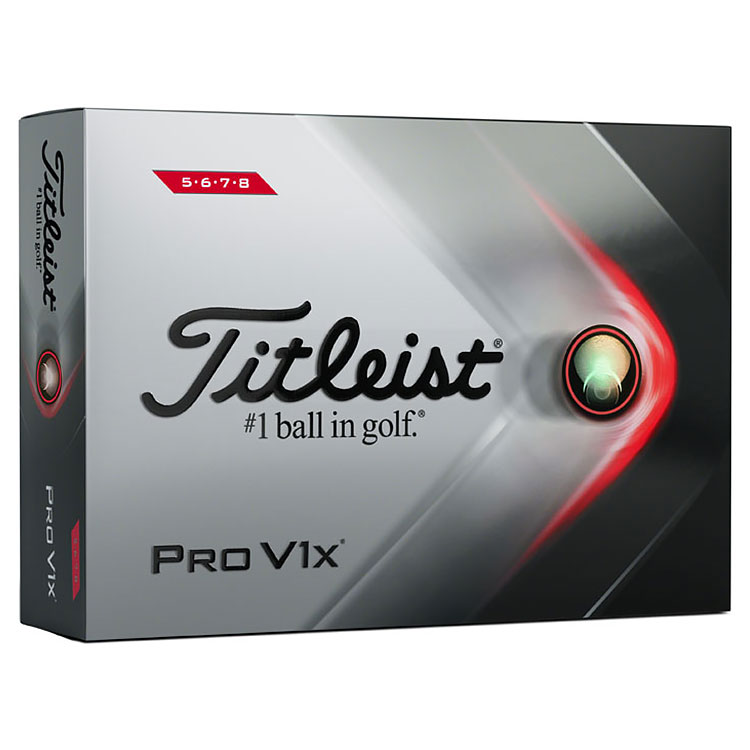 Titleist Pro V1 X High Number Golf Balls White