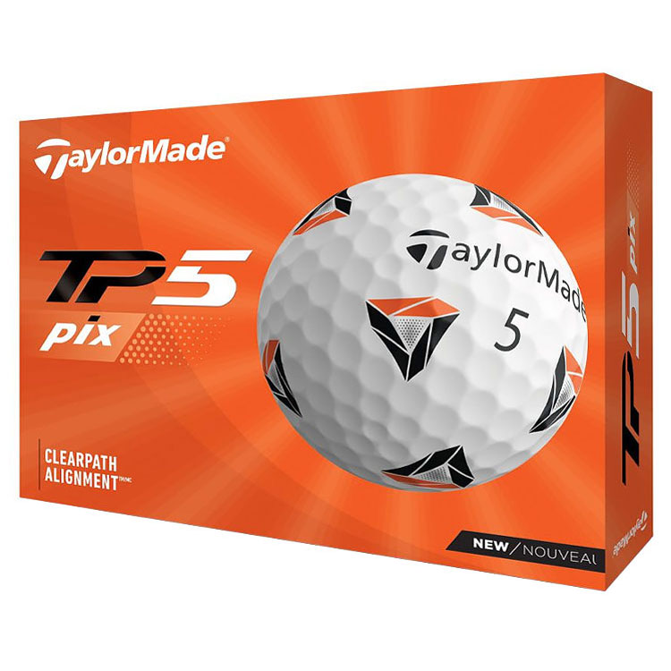TaylorMade TP5 Pix 2.0 Golf Balls White