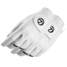 TaylorMade Stratus Tech Golf Glove (2 Pack) White N64066 (Right Handed Golfer)