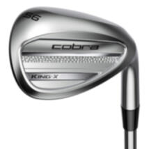 Cobra KING X Satin Chrome Golf Wedge Steel
