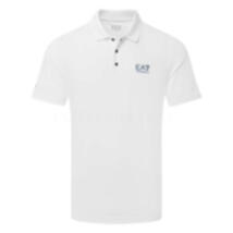 Emporio Armani Pro Colourblock Golf Polo Shirt White 7M000168-U0002