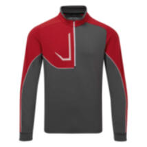 Galvin Green Daxton Insula Golf Pullover Forged Iron/Red/White C01000089165