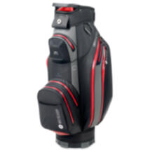 Motocaddy Dry Series Golf Cart Bag Black/Charcoal/Red BG24DRCHRE