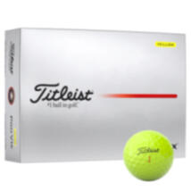 Titleist Pro V1x Personalised Text Golf Balls Yellow