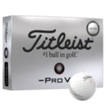 Titleist Pro V1x Left Dash Enhanced Alignment Golf Balls White