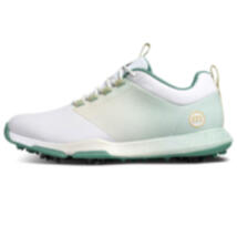 TravisMathew The Ringer II Golf Shoes White/Green 1MAA564-1WGN