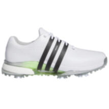 adidas Tour 360 Golf Shoes White/Core Black/Green Spark IF0243