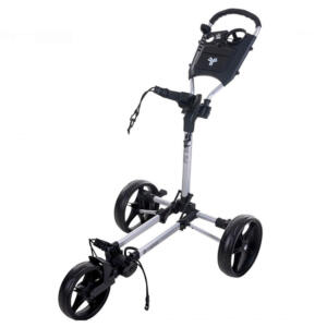 FastFold Slim 3 Wheel Golf Trolley Silver/Black FF400220