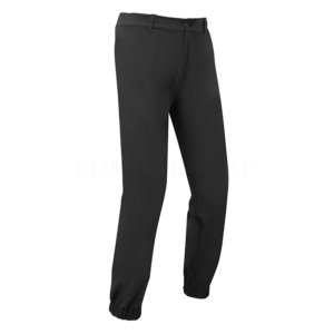 J.Lindeberg Cuff Jogger Golf Trouser Black - Clubhouse Golf
