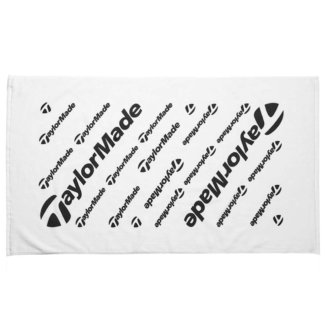 TaylorMade Tour Logo Golf Towel White N77047