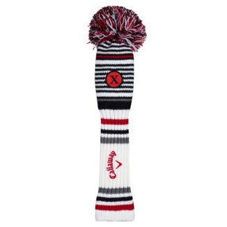 Callaway Pom Pom II Hybrid Headcover White/Black/Grey/Red 5520011