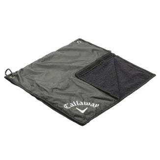 Callaway Rain Hood Golf Towel Black C30410