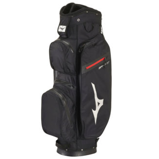 Mizuno BR-DRI Waterproof Golf Cart Bag Black/Silver