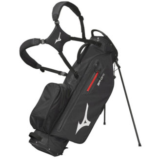 Mizuno 2021 BR-DRI Waterproof Golf Stand Bag Black/Silver