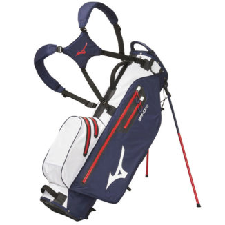 Mizuno BR-DRI Waterproof Golf Stand Bag Navy/White