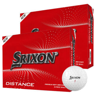 Srixon Distance Golf Balls (Double Dozen) White