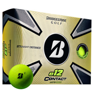 Bridgestone e12 Contact Matte Golf Balls Green