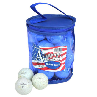 Titleist Pro V1x Practice Lake Golf Balls Bag (25 Balls) White