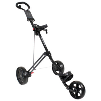 Masters 3 Series 3 Wheel Golf Trolley Black