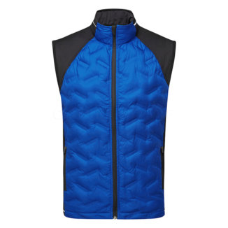 Abacus Grove Hybrid Golf Wind Vest Dark Cobalt/Black 6289-326