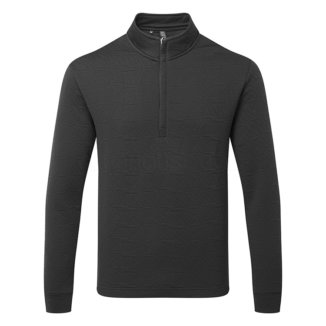 adidas DWR 1/4 Zip Golf Sweater Black HZ0436