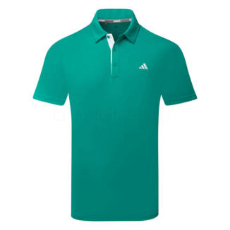 adidas Drive 2.0 Golf Polo Shirt Pure Teal JX7218