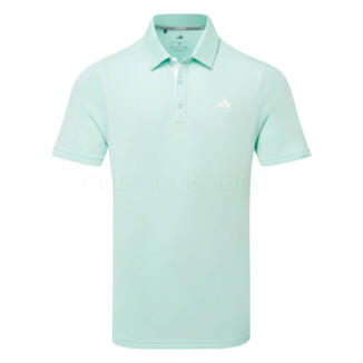 adidas Drive 2.0 Golf Polo Shirt Semi Flash Aqua JX7219