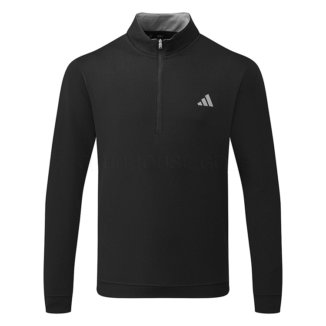 adidas Elevated 1/4 Zip Golf Sweater Black IB6115