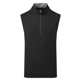 adidas Elevated 1/4 Zip Golf Vest Black IB4542