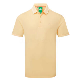 adidas Golf Originals Twistknit Trefoil Golf Polo Shirt Ice Tangerine KB8614