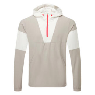 adidas Ultimate365 Club Anorak Golf Hoodie Putty Beige JJ1744