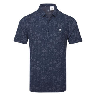 adidas Ultimate365+ Butterspun Mighty Blossom Golf Polo Shirt Collegiate Navy KU1175