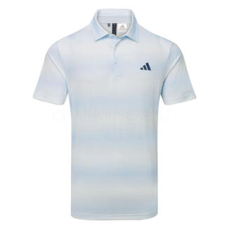 adidas Ultimate365 Mesh LC Golf Polo Shirt Crystal Sky KU1186