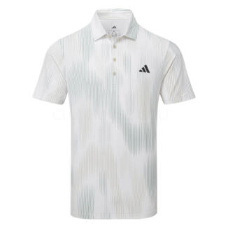 adidas Ultimate365 Tour Cool Feel Print Golf Polo Shirt Wonder Sage KG3019