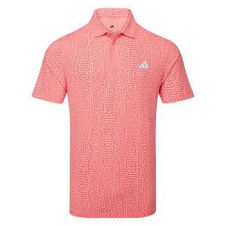 adidas Ultimate365 Tour Cool Feeling Deco Golf Polo Shirt Frozen Turbo/Pure Turbo KG4643