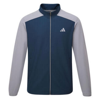 adidas Ultimate365 Wind Woven Full Zip Golf Wind Jacket Slate/Collegiate Navy KG4866