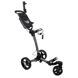 Axglo Tri-360 V2 3 Wheel Golf Trolley Grey/Grey