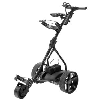 Ben Sayers Electric Golf Trolley (Black/Grey) 18 Hole Lithium Battery