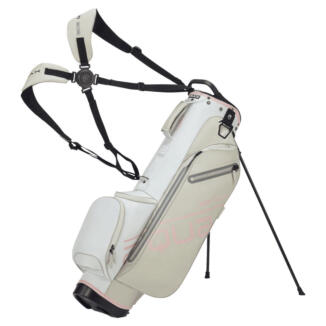 Big Max Aqua Seven H Golf Stand Bag White/Off White/Pink 3508LEH-WOWP