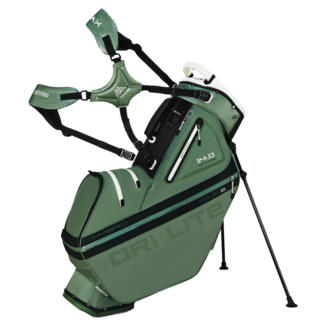 Big Max Dri-Lite Hybrid Tour 2 Golf Stand Bag Olive Green/Black JY9013