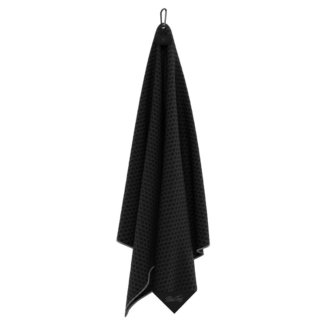 Blue Tees Magnetic Caddy Golf Towel Black BTCTBLK